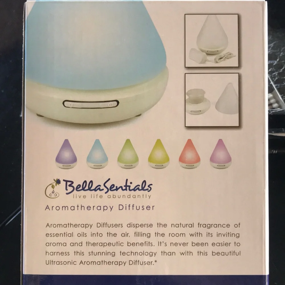 NWT BellaSentials Aromatherapy Diffuser - Flower